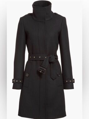 Burberry wool coat
